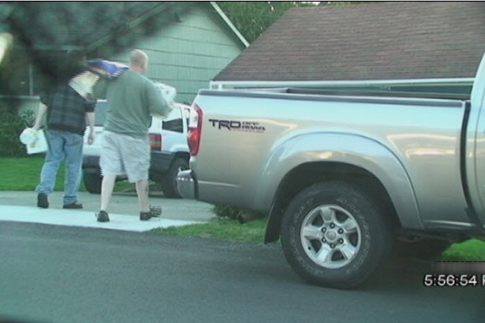 Carrying dog food