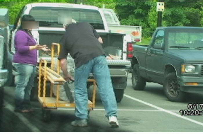 Unloading cart 1